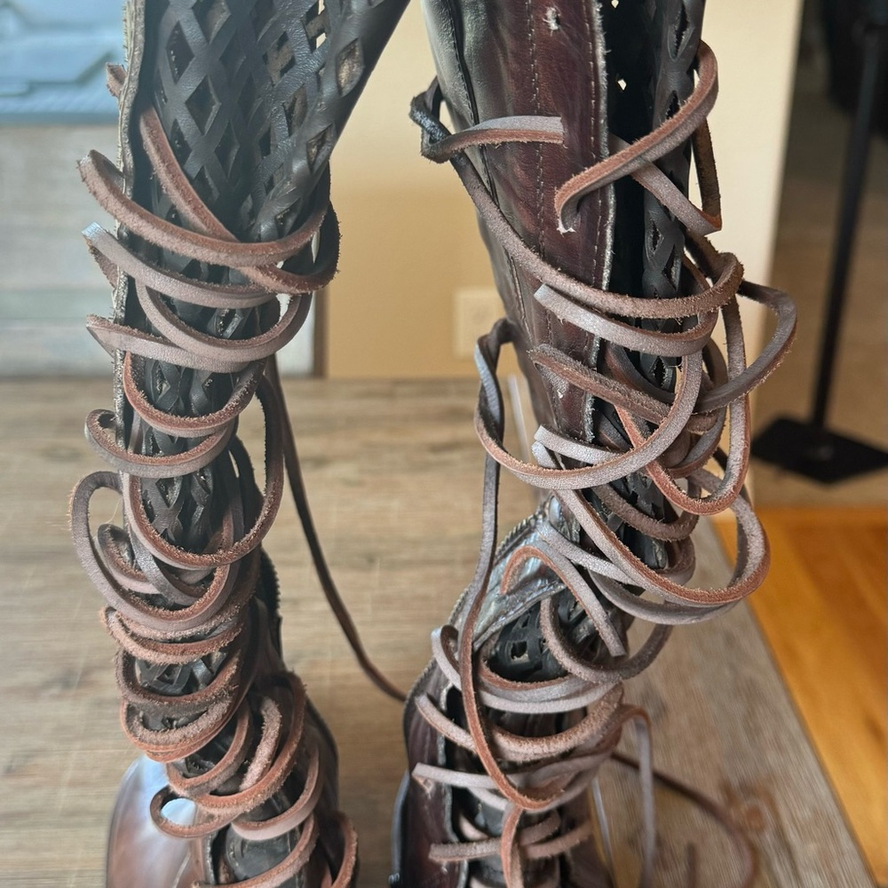 Freebird knee high boots